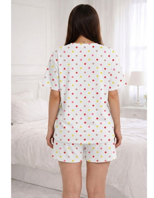 Confetti Pop Polka Shorts Set