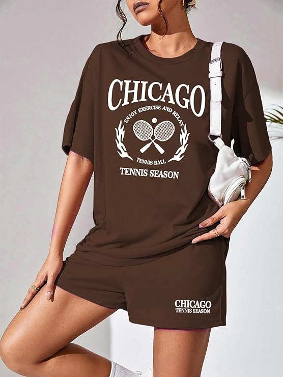 Chicago Courtside Shorts Set