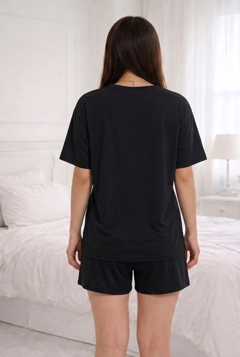 Cozy Teddy Shorts Set