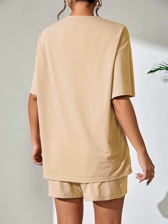 Camel Good Vibes Shorts Set