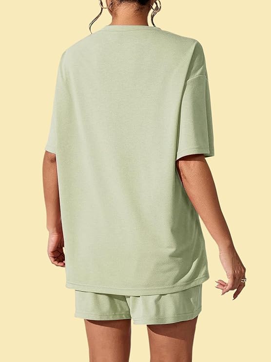 Pista Green Good Vibes Shorts Set