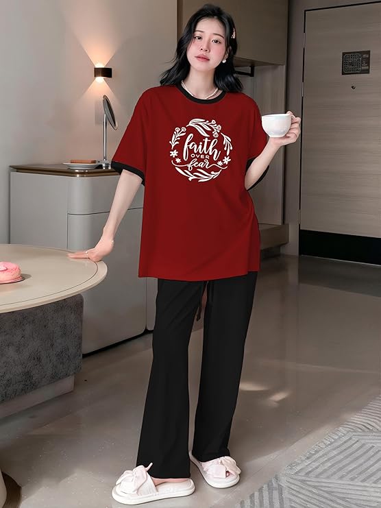 Faith Over Fear Set | Marron and Black