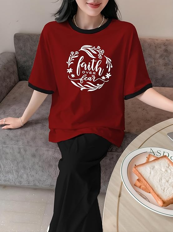 Faith Over Fear Set | Marron and Black